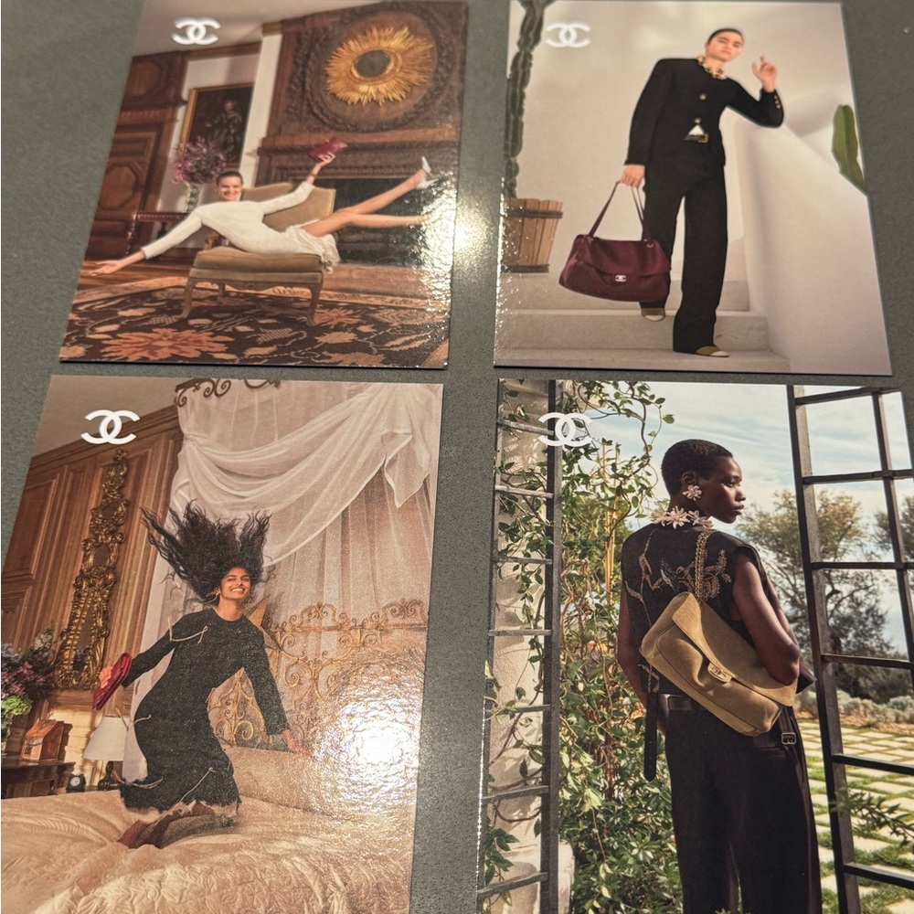 Chanel Spring Summer 2026 Runway Collector Postcards (Set of 4)